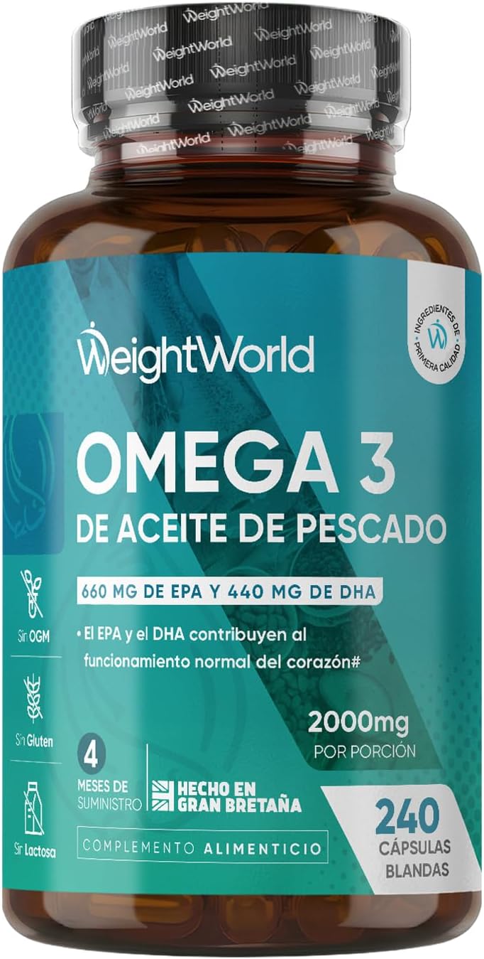 Omega 3 suplemento EPA DHA