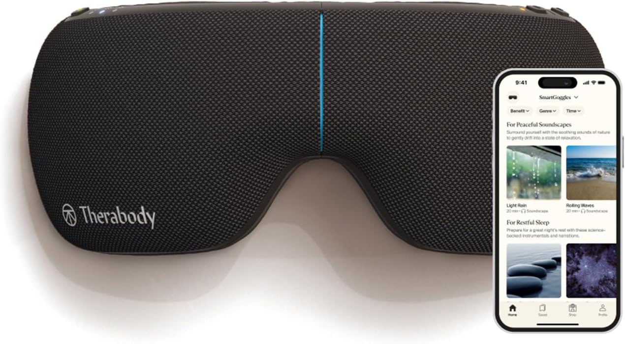 Therabody SmartGoggles 2.0 gafas de recuperación ocular